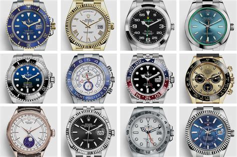 wgat does eaxh category of rolex watch do|rolex watch model guide.